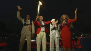 Lewis, Nadal, Comaneci, Williams on Seine R-2024Olympics-SportsIllustrated.